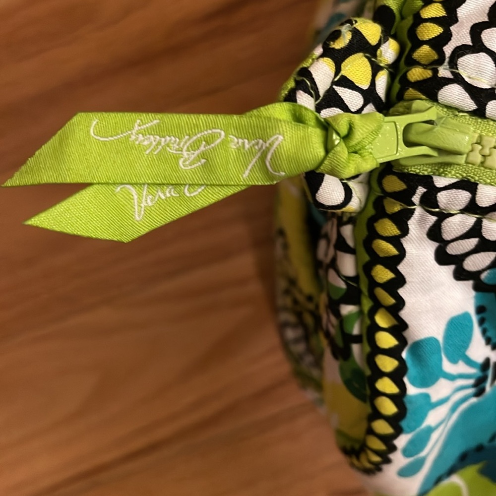Vera Bradley Green and Blue Travel Duffel Bag - Picture 2 of 2